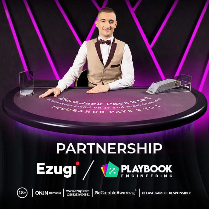 Ezugi expands its offering with Playbook Engineering with a full suite of UKGC-certified games